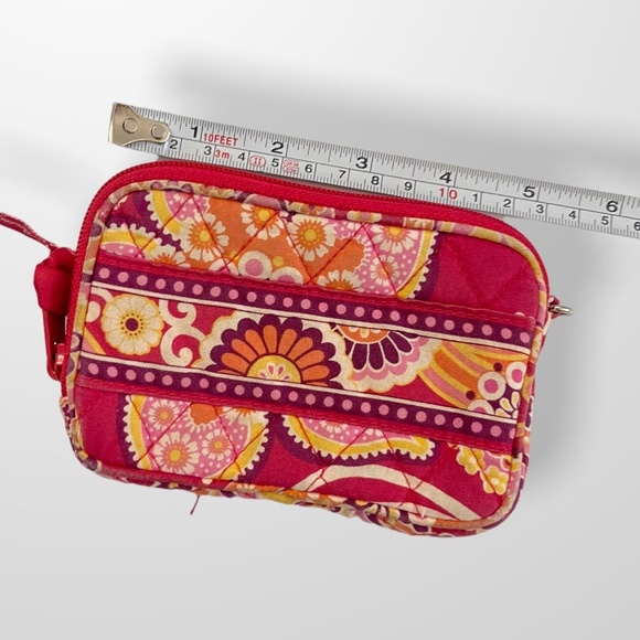 Vera Bradley Pink & Orange Coin Purse - Picture 5 of 5